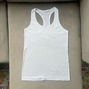 Lululemon Swiftly Tech Racerback Tank, White, Size 6